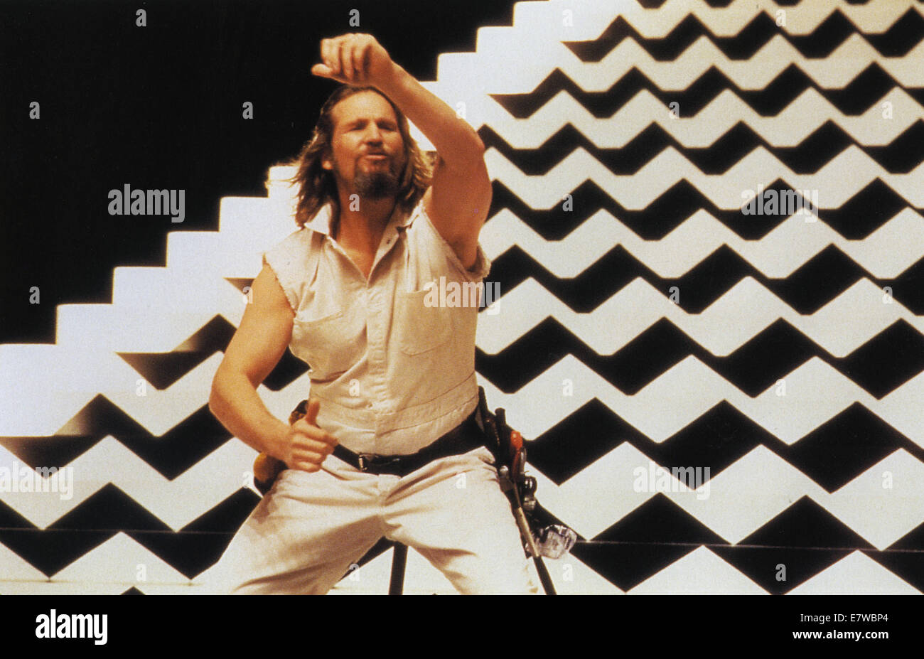 Il grande Lebowski 1998 Polygram/Titolo di lavoro film con Jeff Bridges Foto Stock