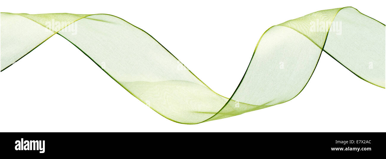 nastro verde Foto Stock