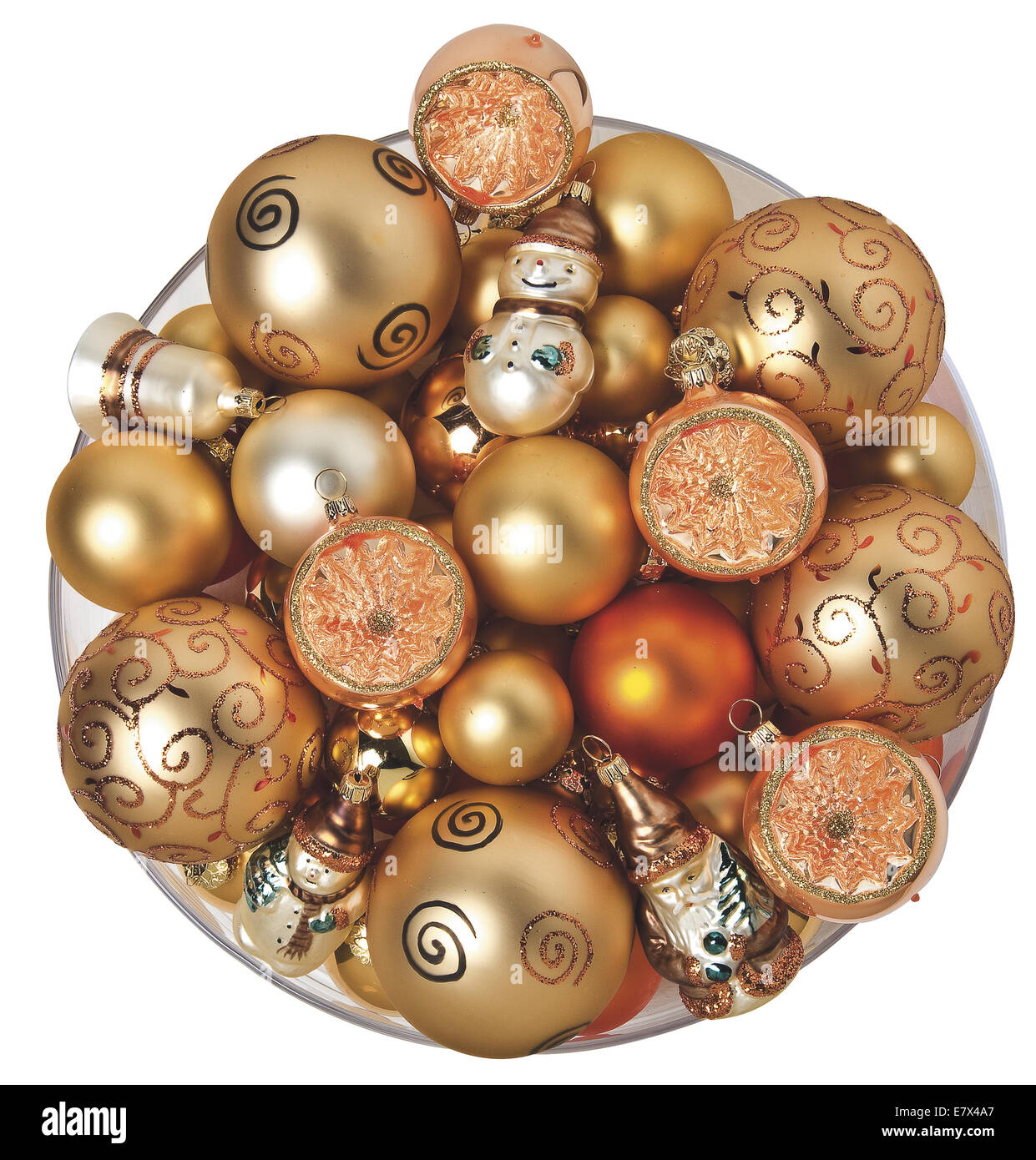 Sfera di Natale Foto Stock