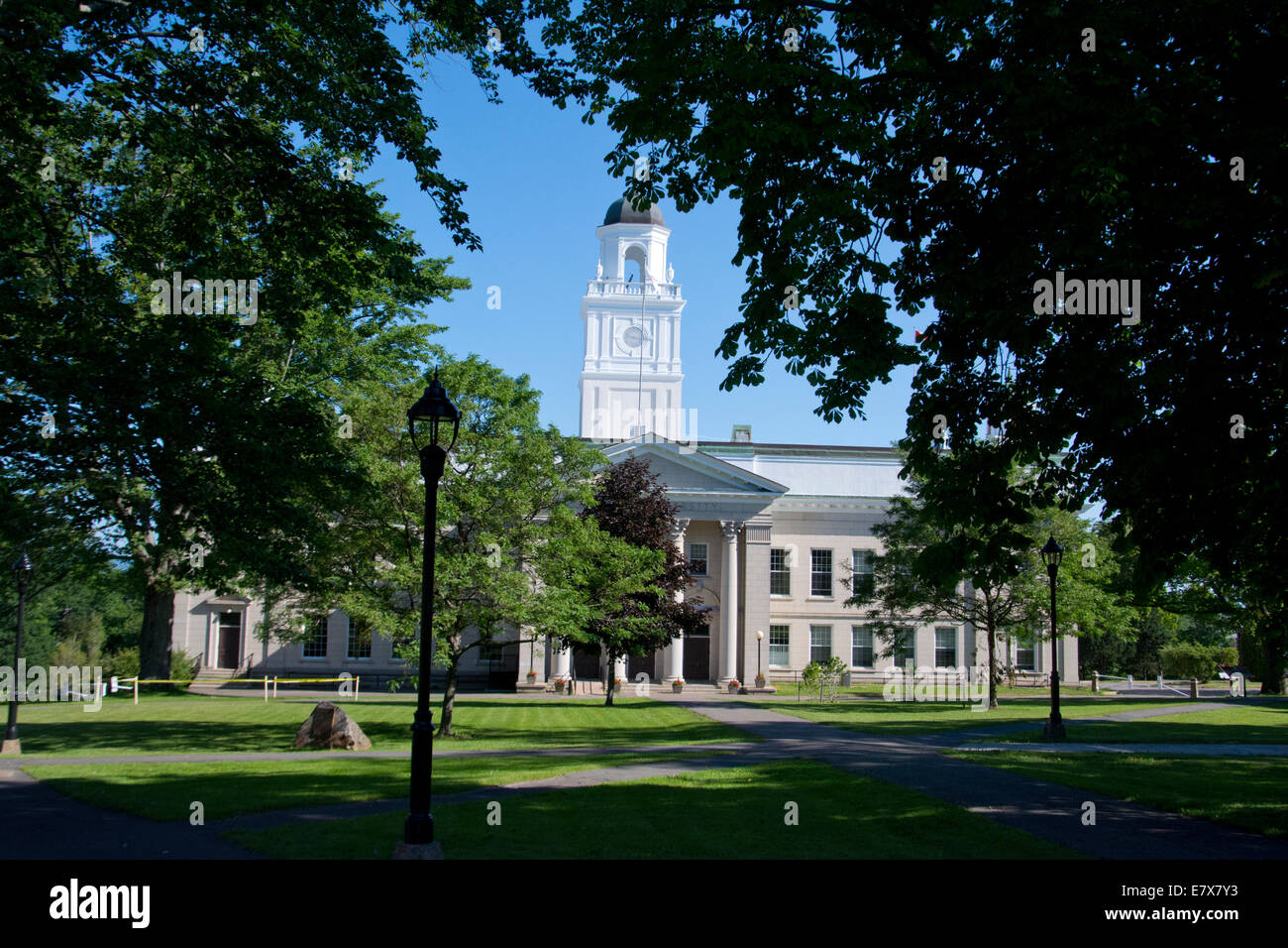 Una vista della Sala Universitaria presso l'Università di Acadia. Foto Stock