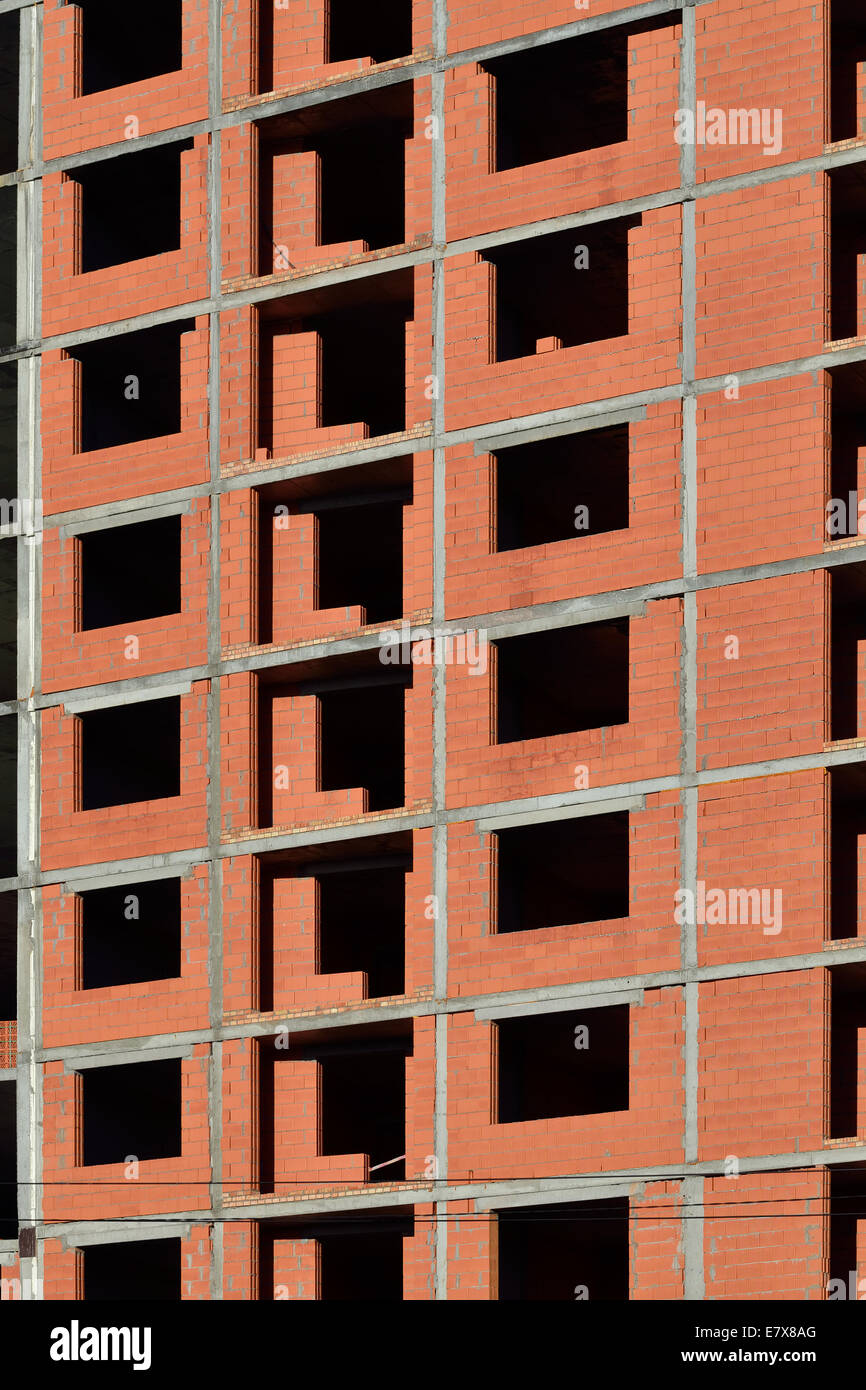 Frammento di La casa senza la parete anteriore Foto Stock