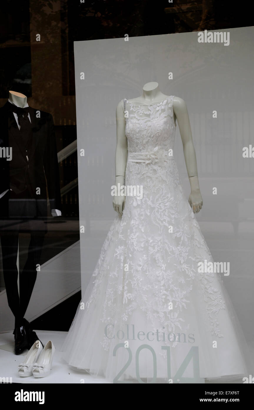 Abito da sposa Foto Stock