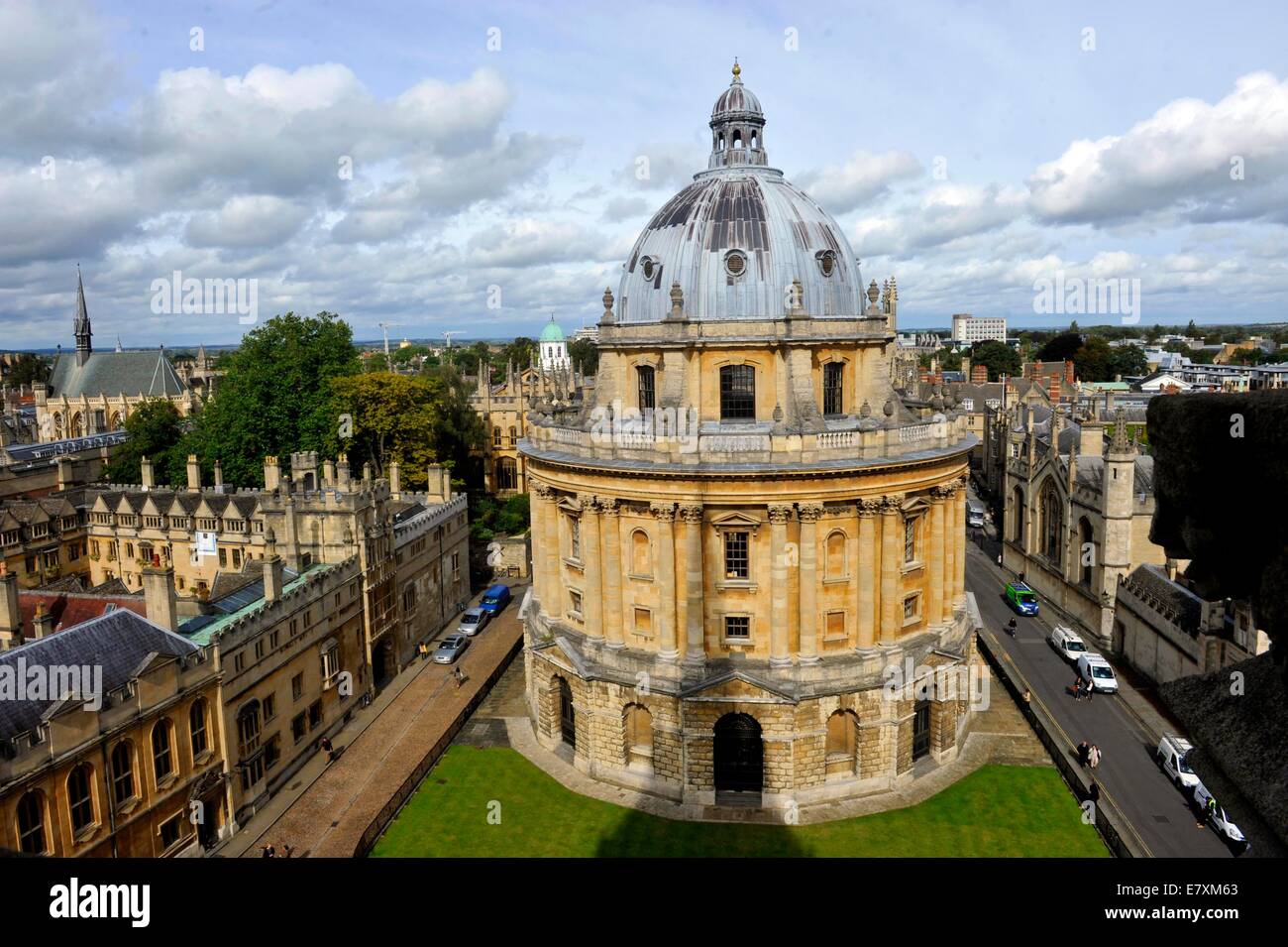La Radcliffe Camera è un edificio a Oxford, Inghilterra, progettato da James Gibbs in inglese in stile palladiano e costruita nel 1737- Foto Stock