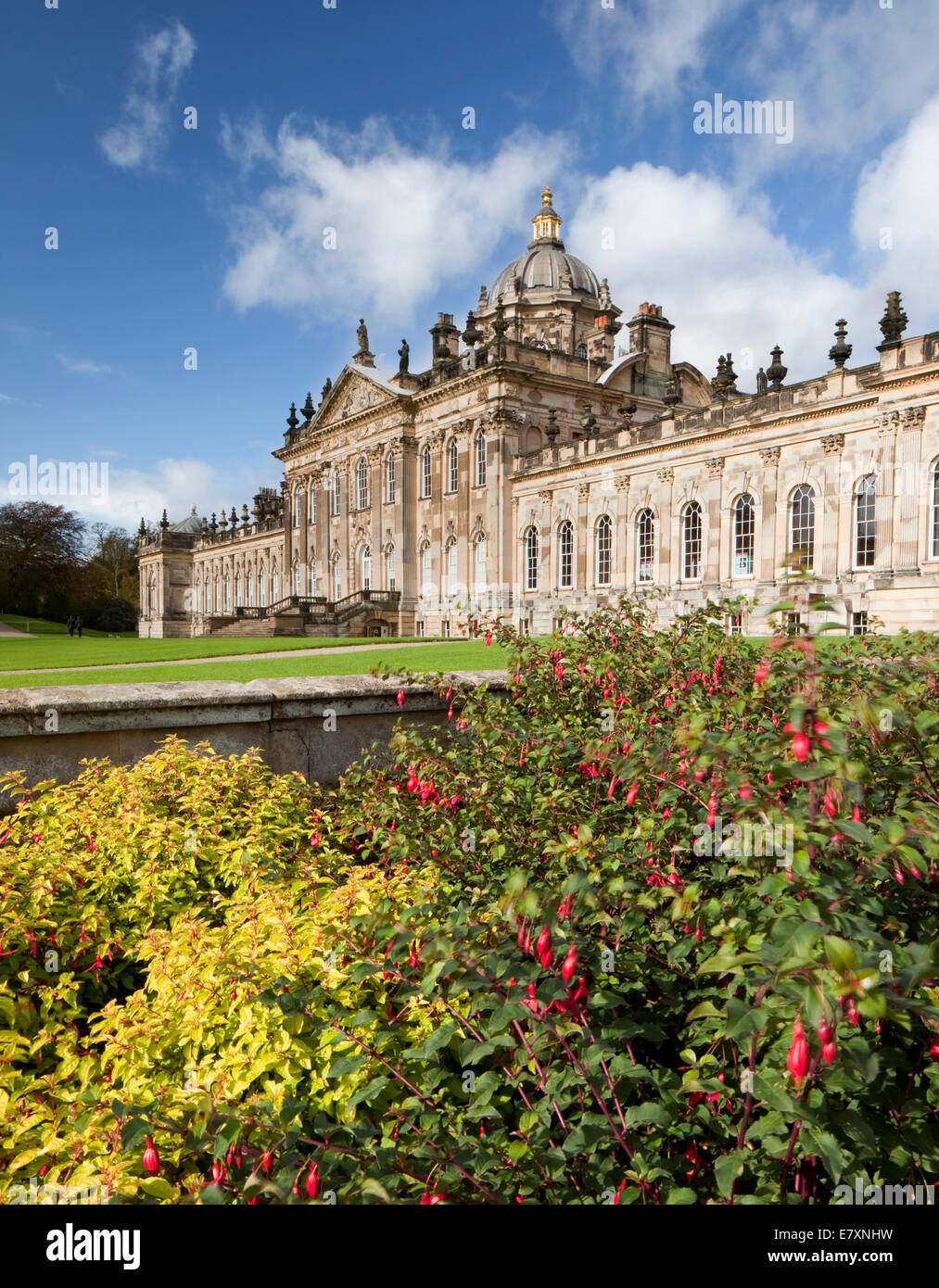 Castle Howard maestosa casa nel North Yorkshire Foto Stock