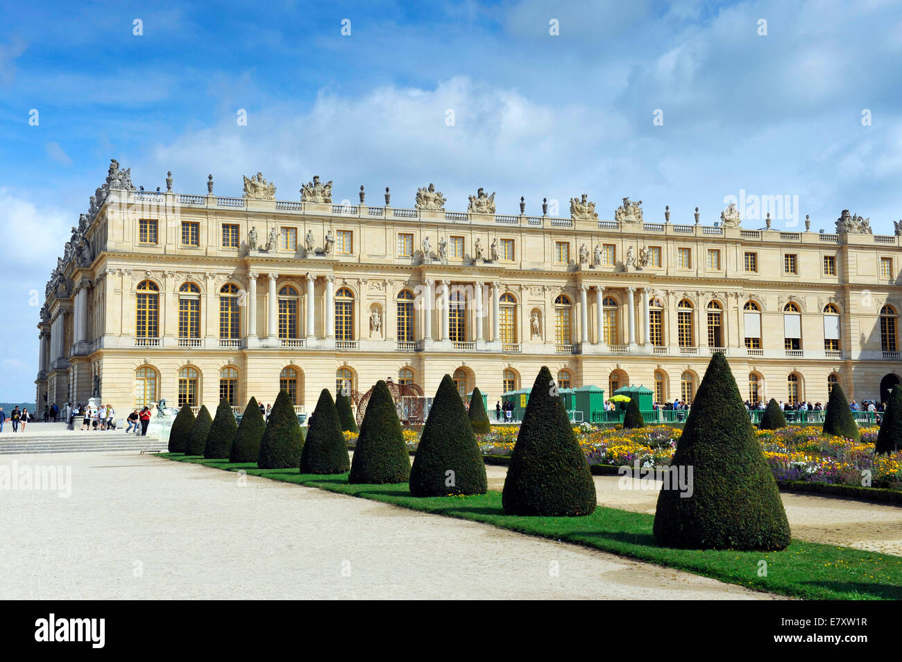 Giardino e parco, Parterre du Midi, Palazzo di Versailles, Île-de-France, Francia Foto Stock