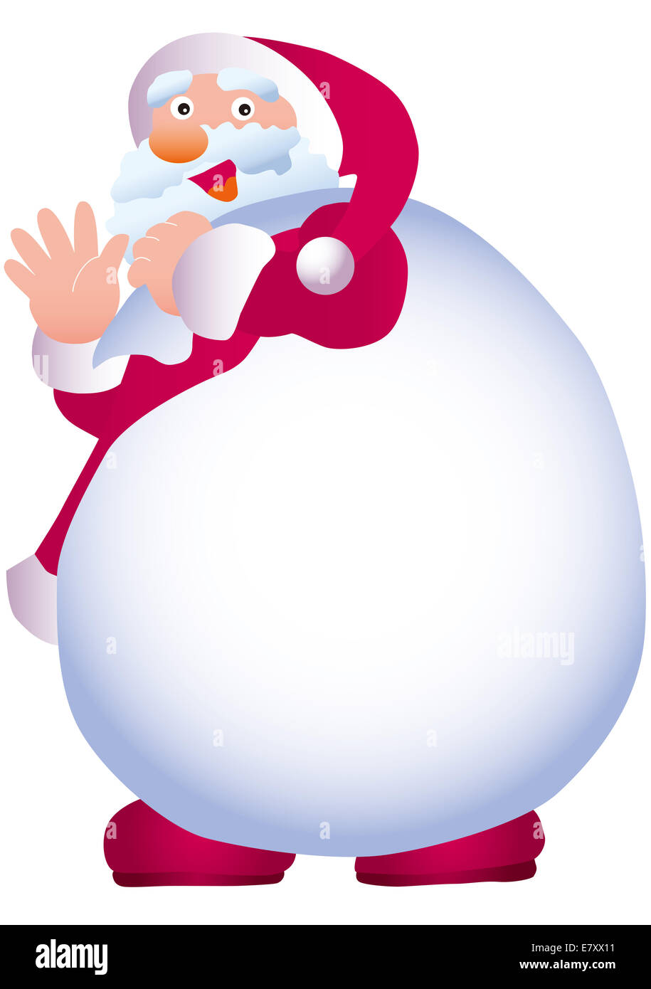 Illustrazione di natale Foto Stock