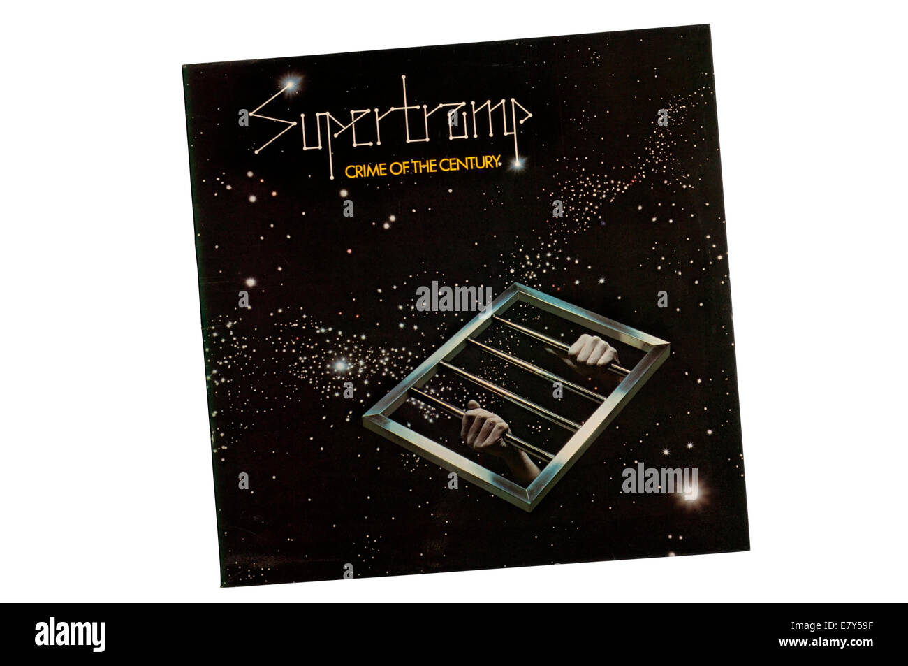 La criminalità del secolo è stato il terzo album di inglese rock band Supertramp, rilasciato nel 1974. Foto Stock