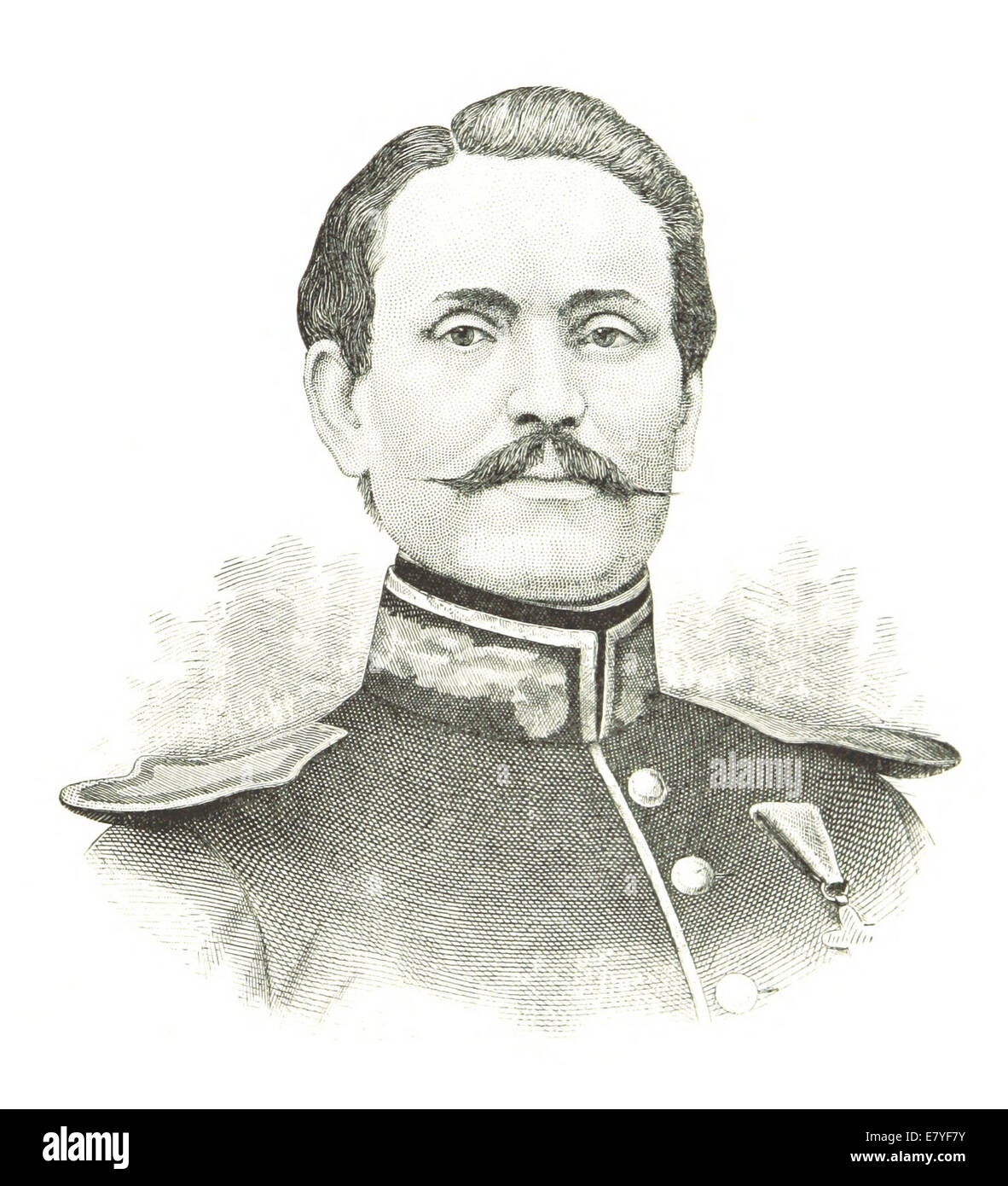 Questo schizzo del 1884 di Sulte raffigura il Chevalier Antoine Falardeau, una figura storica di spicco in Canada. L'illustrazione evidenzia il suo ruolo e la sua importanza nella storia canadese durante il XIX secolo. Foto Stock