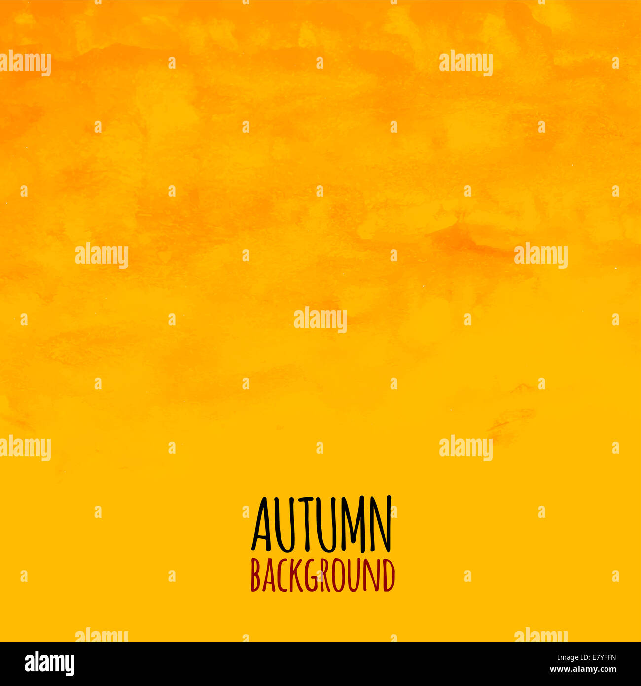 Acquerello Radiant striped pattern, giallo arancione e rosso Foto Stock