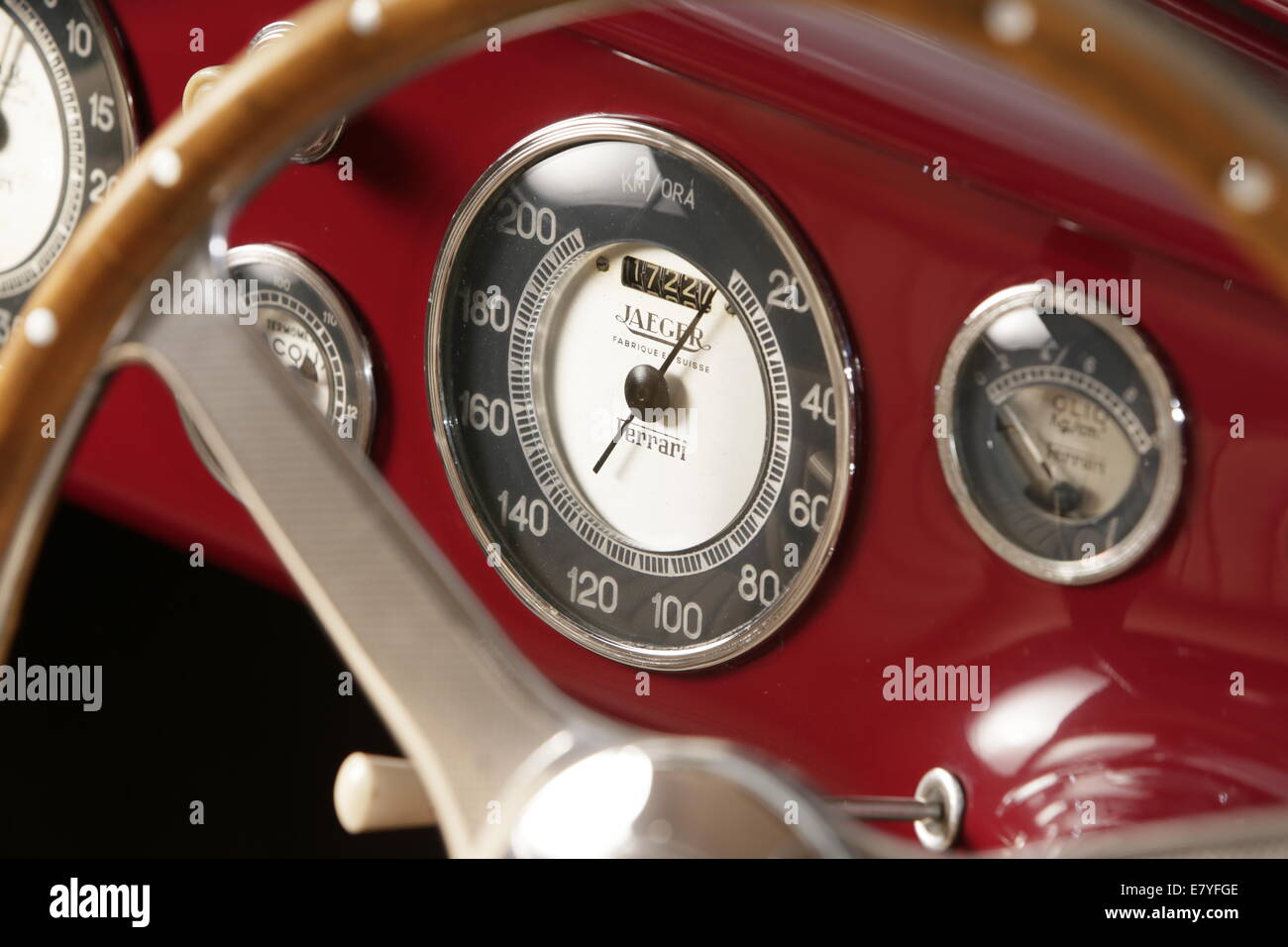 1949 Ferrari Tipo 166 inter coupe, telaio n. 017s numero motore 017s Foto Stock