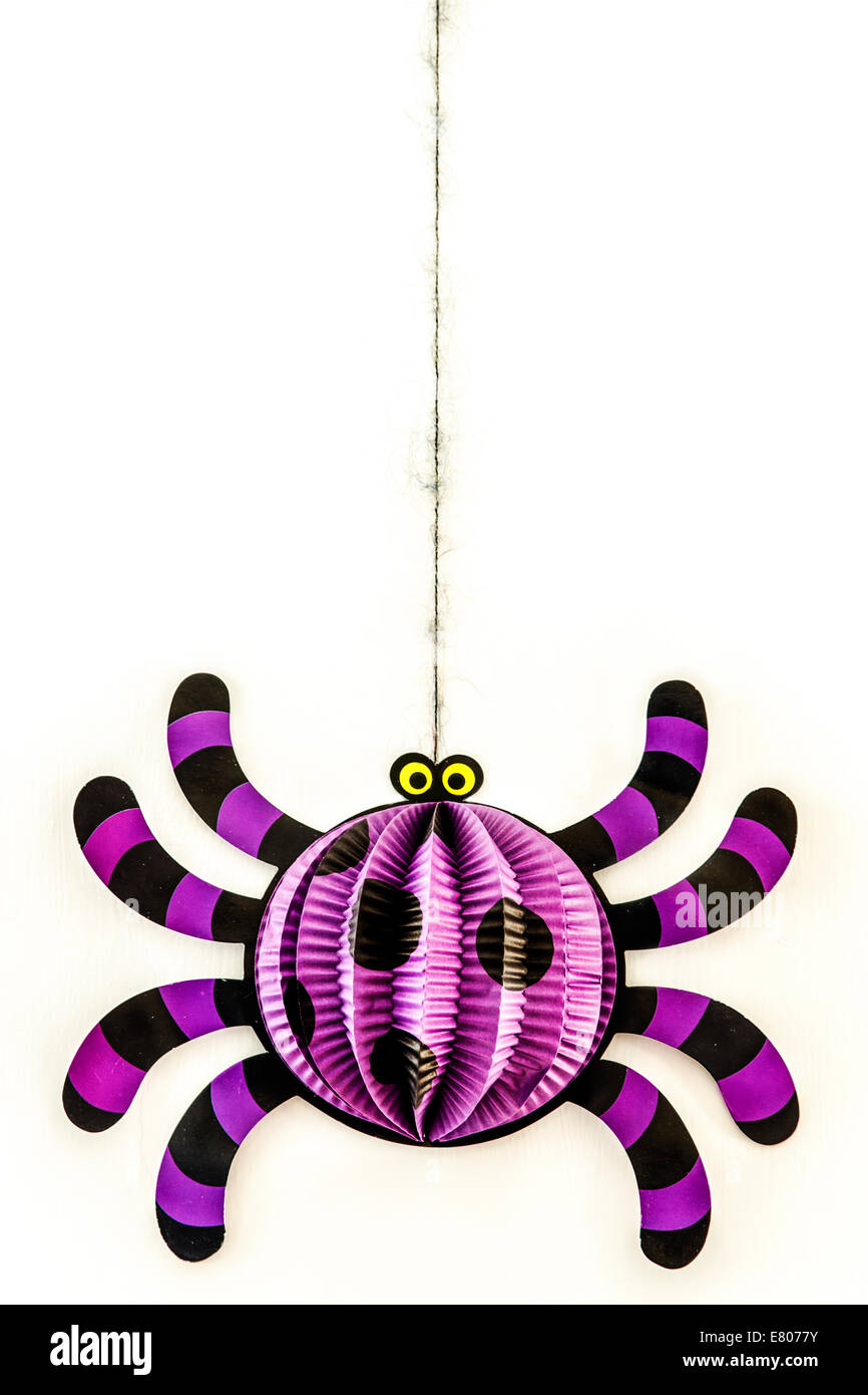 Gothic divertente Spider Decorazione Halloween ornamento Foto Stock