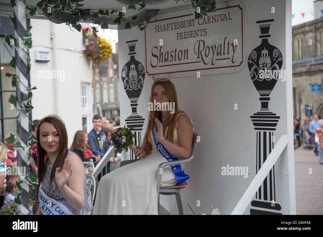 Shaftesbury carnevale Dorset Foto Stock