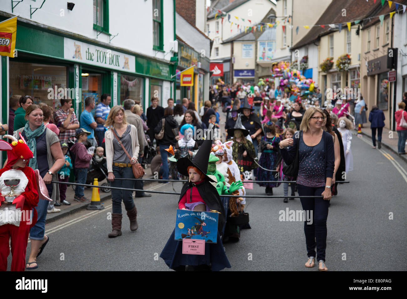 Shaftesbury carnevale Dorset Foto Stock