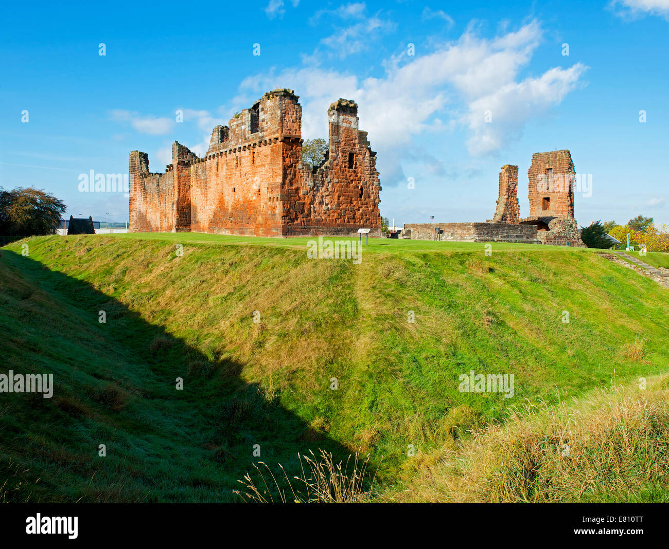 Il castello di Penrith, Cumbria, Regno Unito Inghilterra Foto Stock