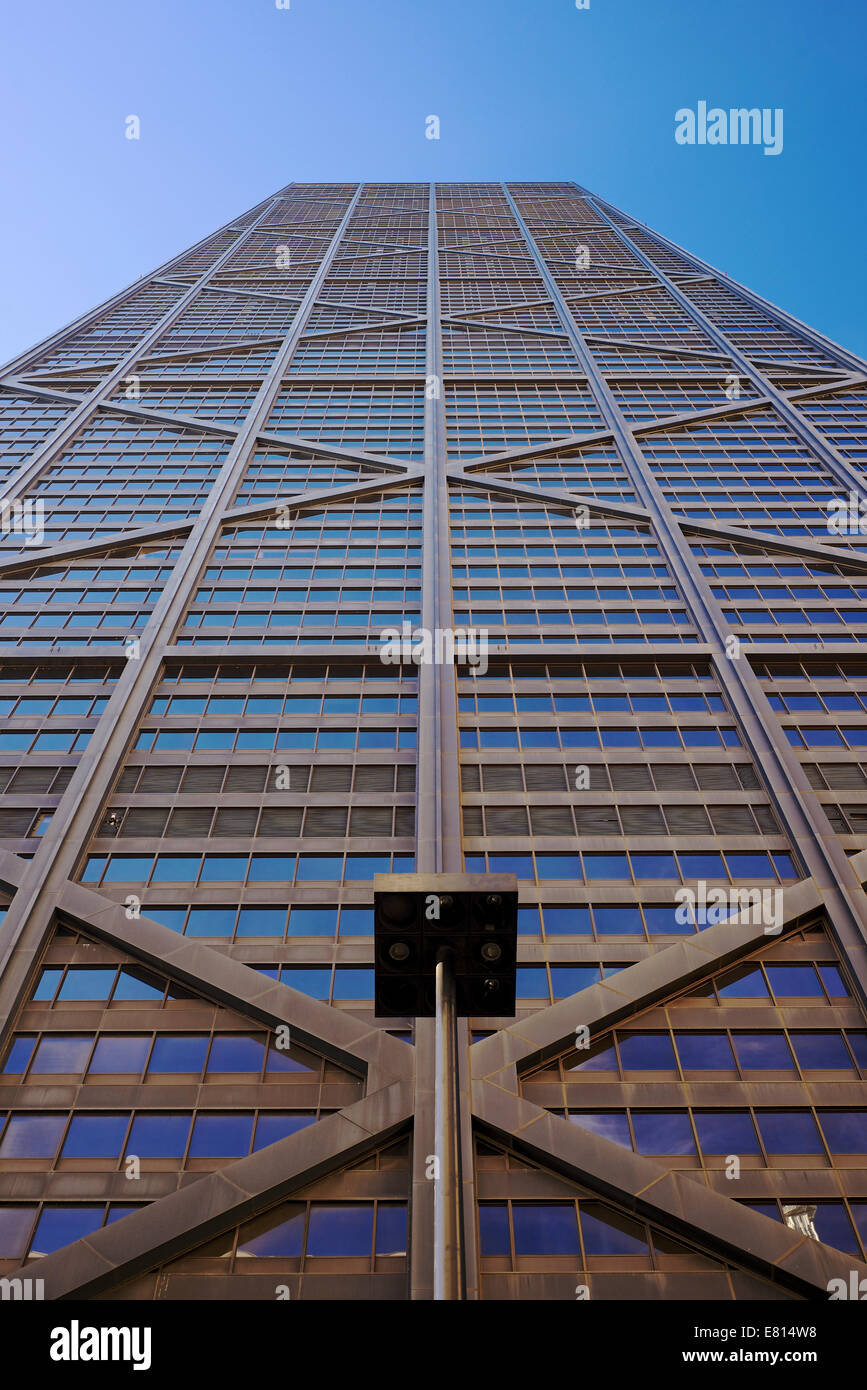 Il John Hancock Center in downtown Chicago, IL Foto Stock