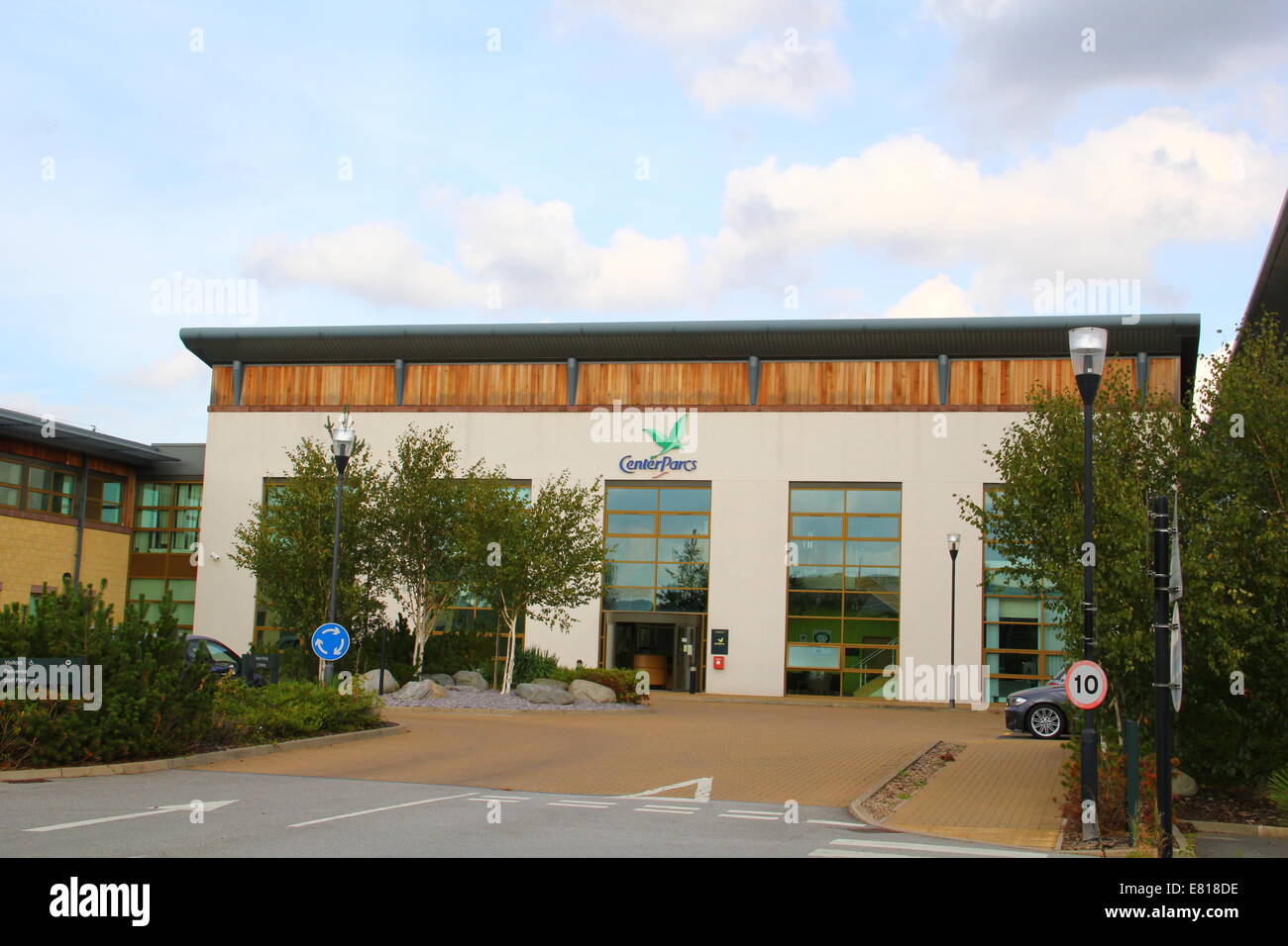 Center Parcs capo ufficio, aumento di Edison, Nuova a Ollerton, Newark, Nottinghamshire Foto Stock
