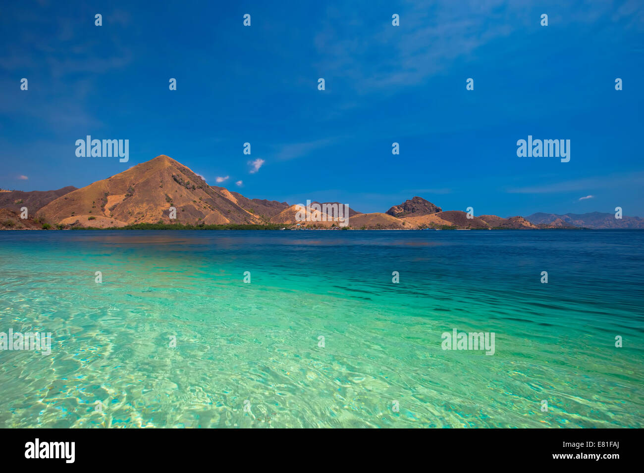 Isola di Komodo Foto Stock