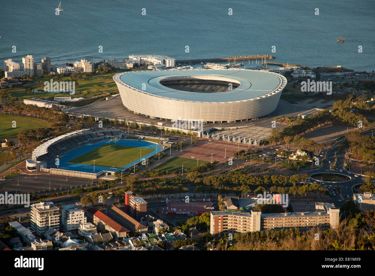 Stadio Green Point, Città del Capo, Western Cape, Sud Africa Foto Stock