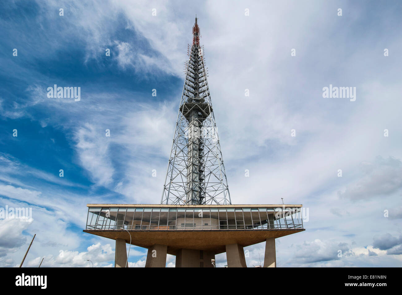 La torre della televisione, Brasilia, Brasile Foto Stock