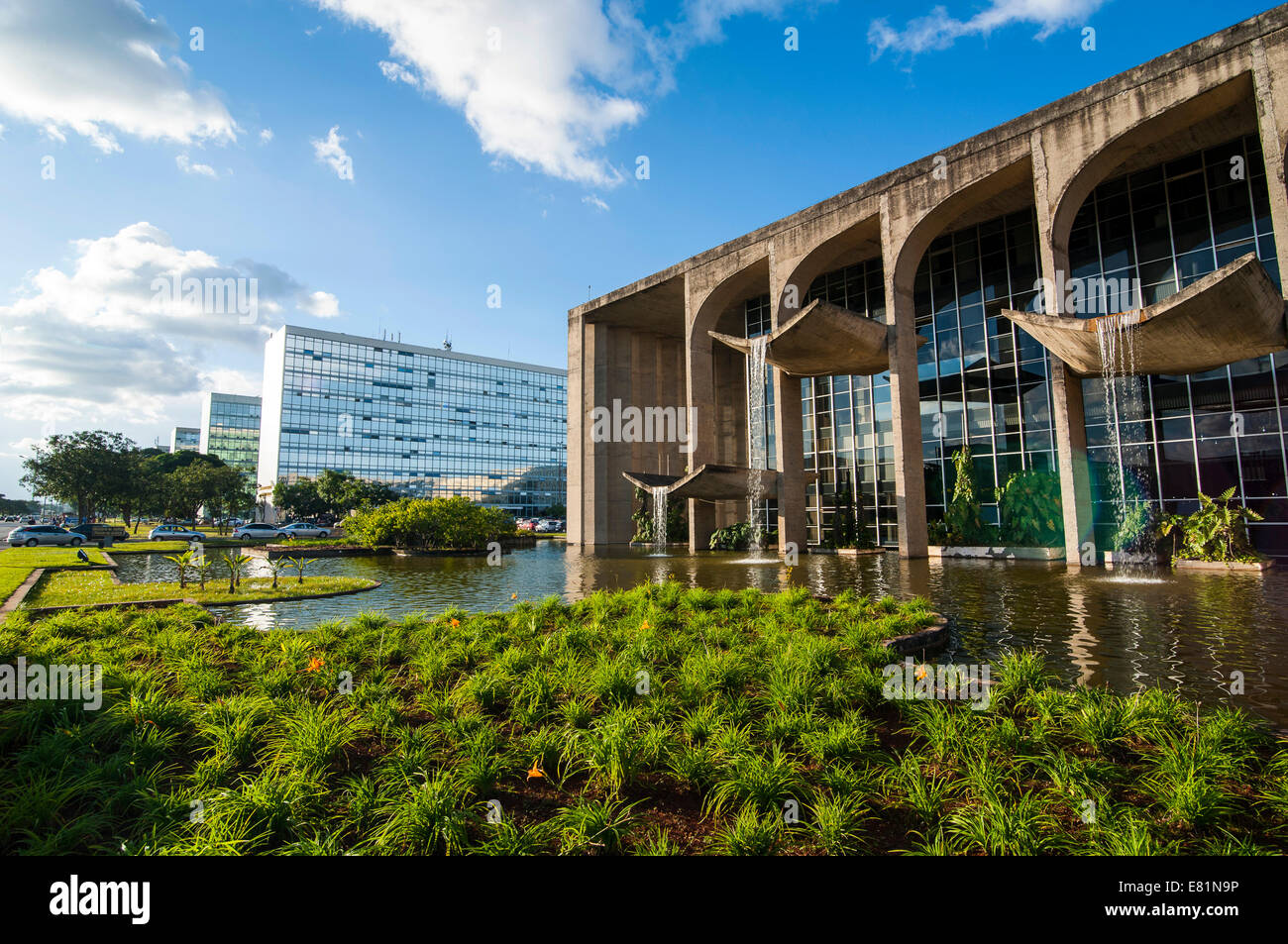 Ministero della giustizia, Brasilia, Brasile Foto Stock