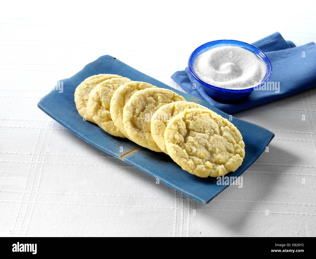 I cookie di zucchero American home la cottura Foto Stock