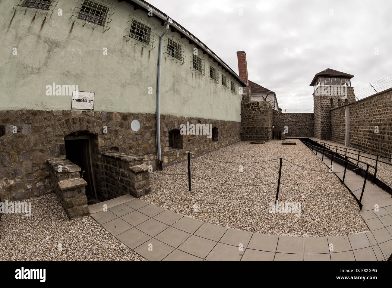 Austria, Mauthausen campo di concentramento, crematorio
