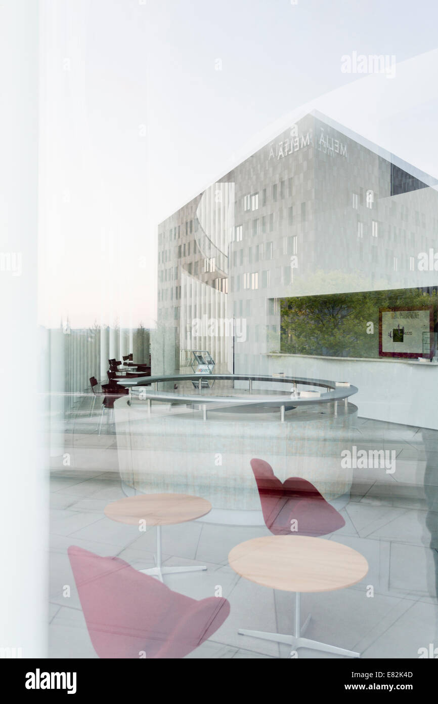 Lussemburgo, Kirchberg, Philharmonie Luxembourg, architetto Christian de Portzamparc Foto Stock