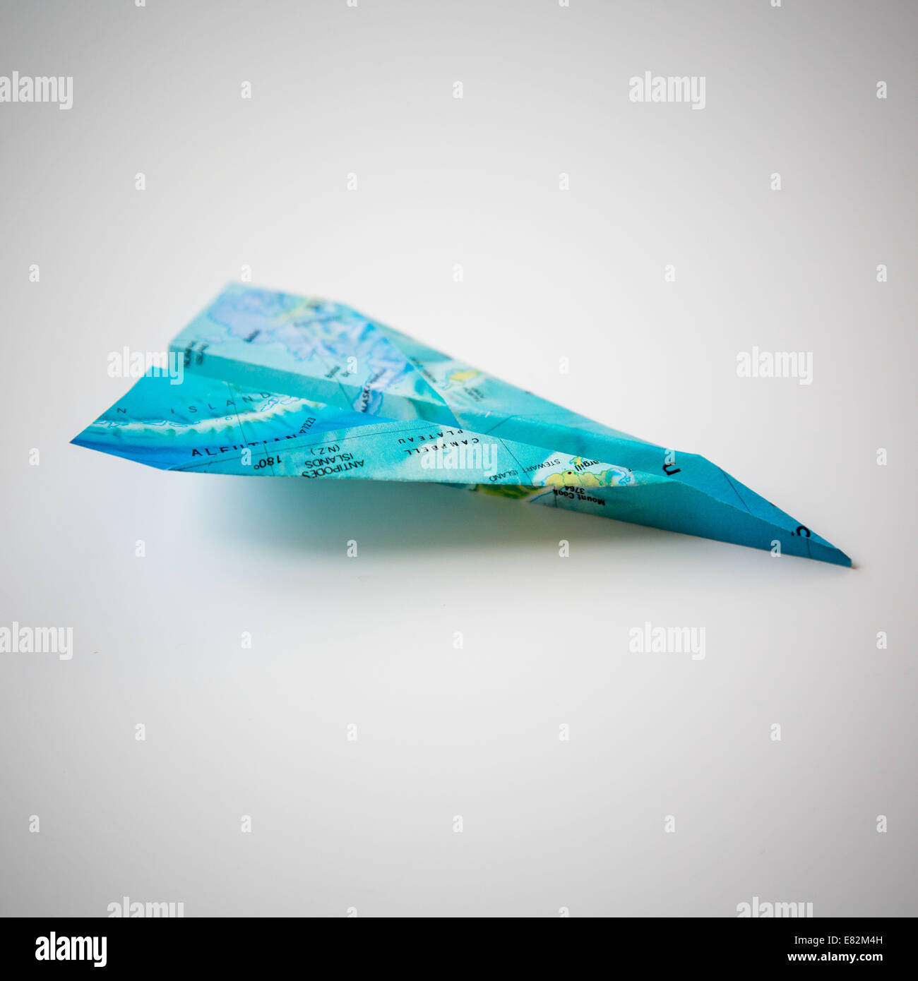 Illustrazione sul viaggio aereo. Foto Stock