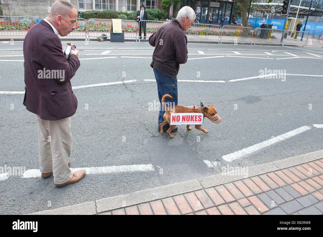 Birmingham, West Midlands, Regno Unito. Il 29 settembre 2014. La seconda giornata del congresso del partito conservatore. Credito: Graham M. Lawrence/Alamy Live News. Foto Stock