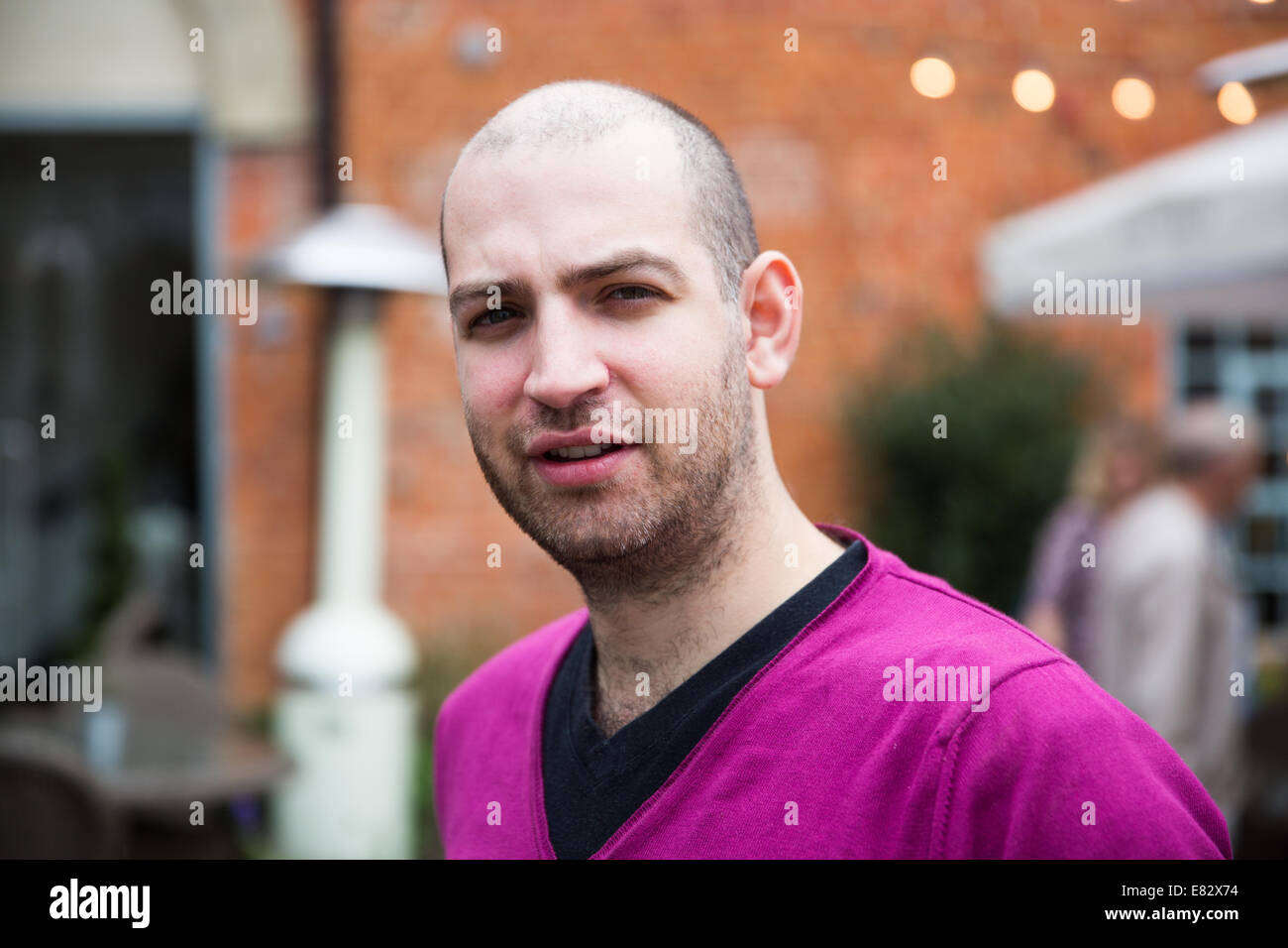 Jonathan Beckman è senior editor di Literary Review Foto Stock