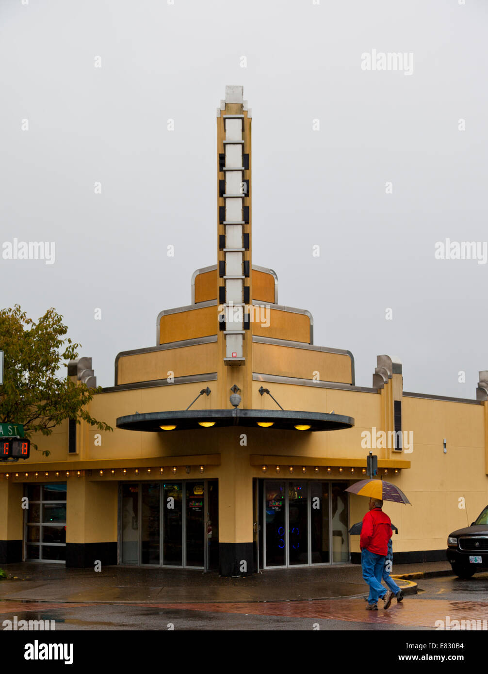 Funland Entertainment Center su Broadway Street Seaside Oregon negli Stati Uniti Foto Stock
