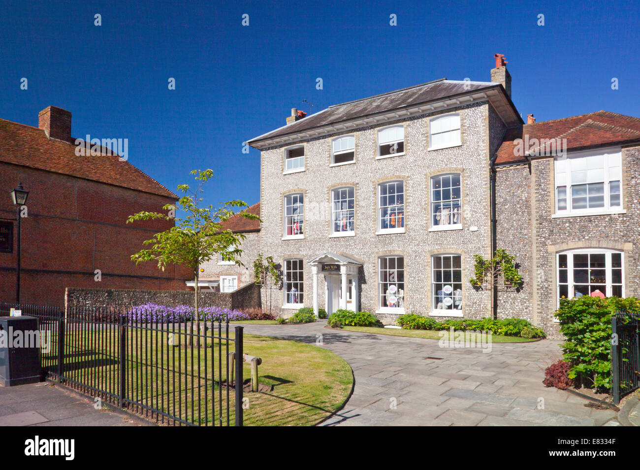 Il Jack Wills shop in North Street, Chichester, West Sussex, in Inghilterra, Regno Unito Foto Stock