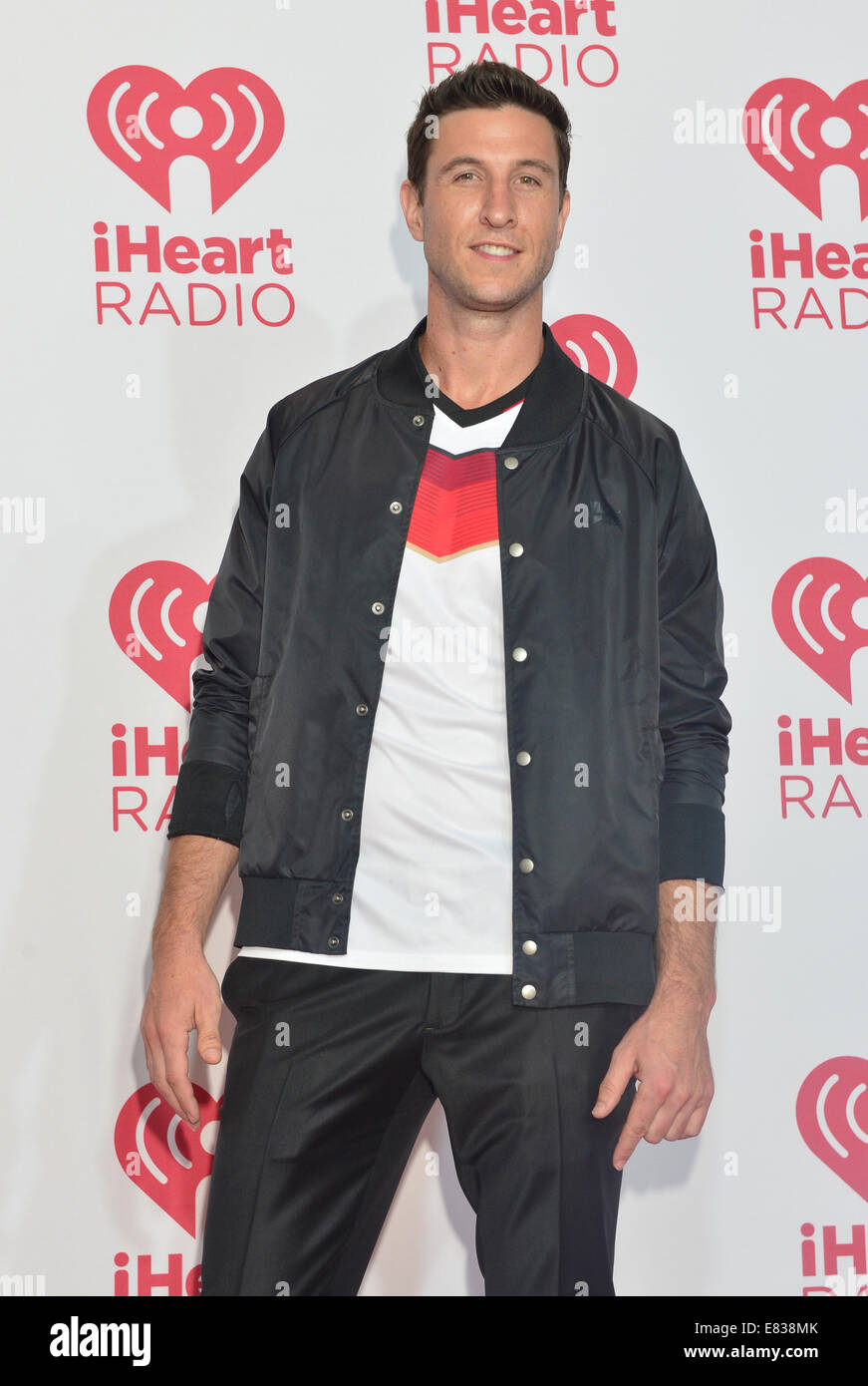 Attore Pablo Schreiber assiste il 2014 iHeartRadio Music Festival di Las Vegas Foto Stock