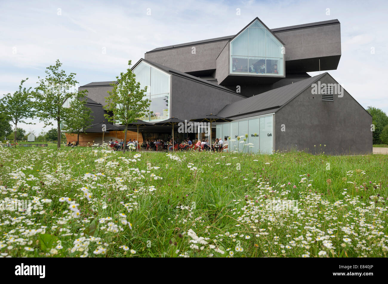 VitraHaus, Vitra House, dagli architetti Herzog e de Meuron, Architettura Parco della società Vitra di Weil am Rhein Foto Stock