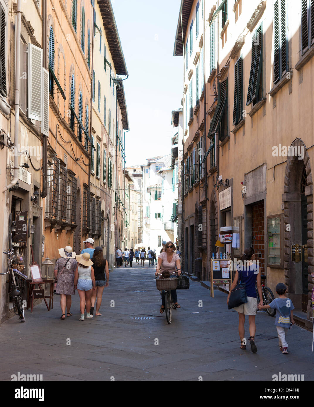 Lucca Italia Foto Stock