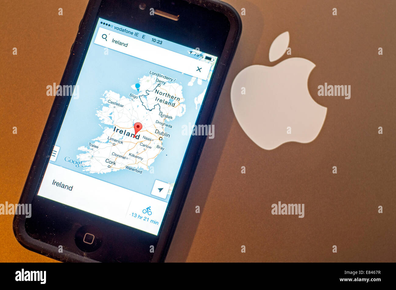 Dublino, Irlanda. Il 30 settembre, 2014. La Commissione europea ha detto che due regimi fiscali concordato tra Irlanda e usa il gigante del computer Apple importo degli aiuti di Stato illegali. Bruxelles ha rilasciato una lettera in cui il UE del commissario per la concorrenza ha inviato al governo nel giugno dando formalmente le sue ragioni per l'apertura di un'inchiesta in Dublino è accordi con Apple. Credito: Richard Wayman/Alamy Live News Foto Stock