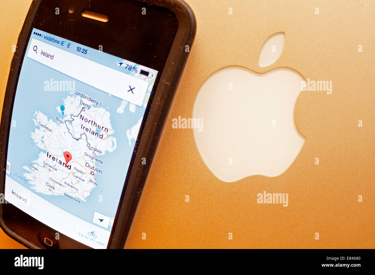 Dublino, Irlanda. Il 30 settembre, 2014. La Commissione europea ha detto che due regimi fiscali concordato tra Irlanda e usa il gigante del computer Apple importo degli aiuti di Stato illegali. Bruxelles ha rilasciato una lettera in cui il UE del commissario per la concorrenza ha inviato al governo nel giugno dando formalmente le sue ragioni per l'apertura di un'inchiesta in Dublino è accordi con Apple. Credito: Richard Wayman/Alamy Live News Foto Stock