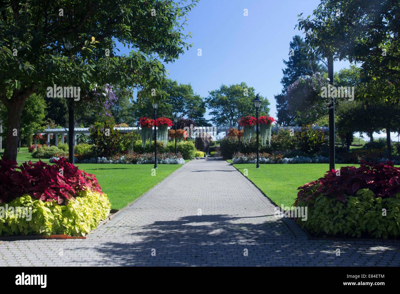 Il parco giardino in Toronto- Summer View Foto Stock