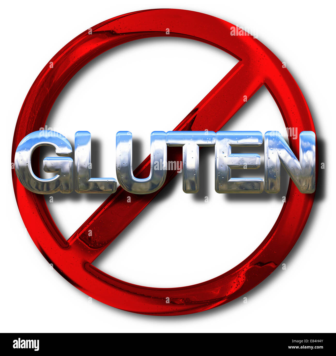 Senza glutine concept Foto Stock