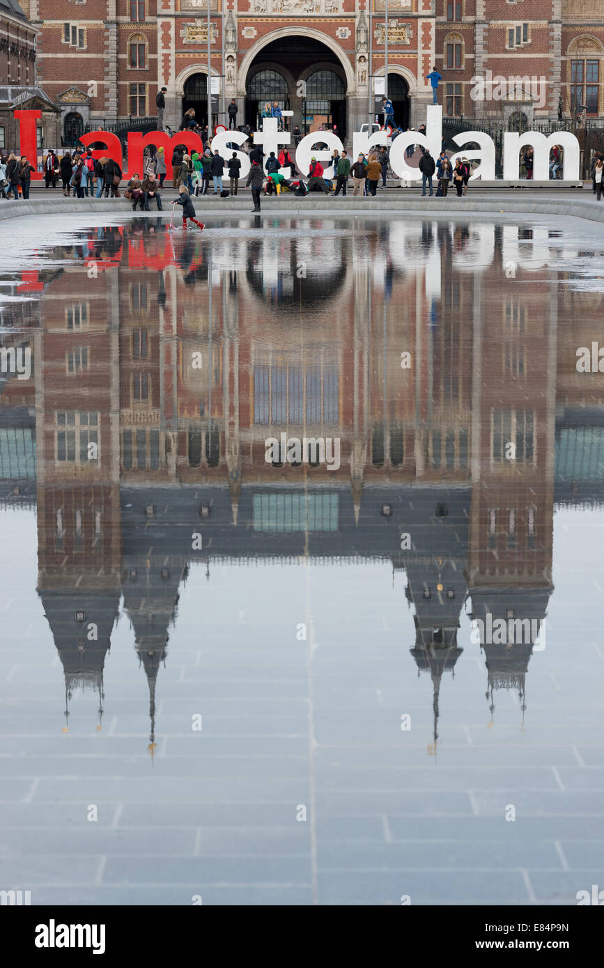 Amsterdam, Paesi Bassi, il Rijksmuseum Foto Stock