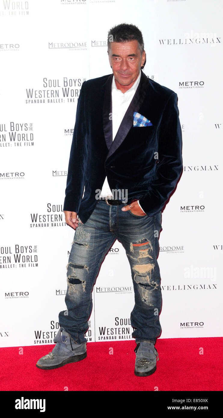 Londra, Regno Unito. Il 30 settembre, 2014. John Keeble frequentare la premiere europeo dell'anima i ragazzi di tutto il mondo Occidentale presso la Royal Albert Hall di Londra, Regno Unito il 30 settembre, 2014. Credito: Peter Phillips/Alamy Live News Foto Stock