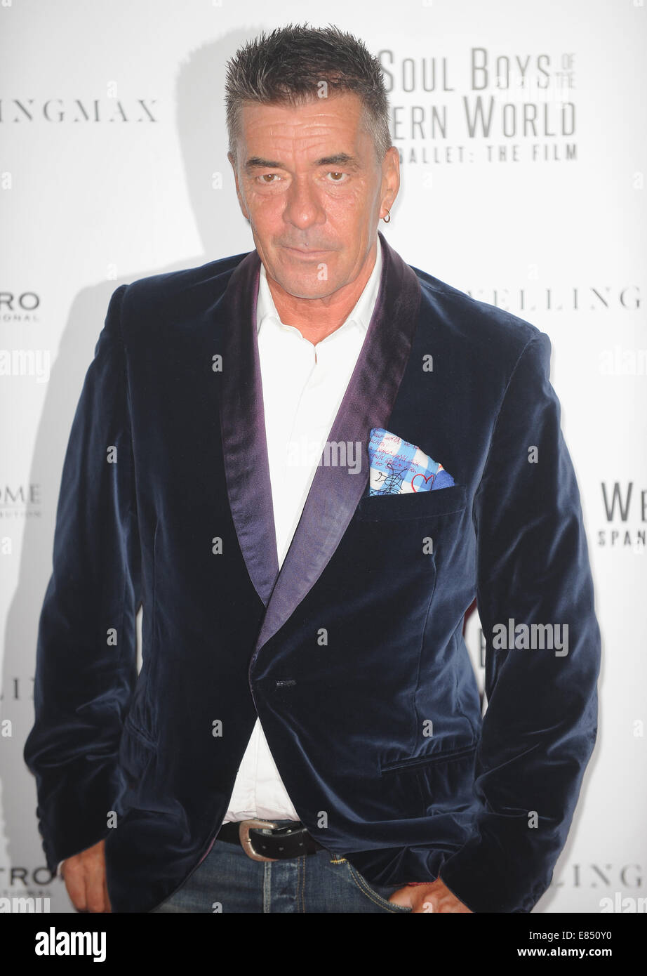 Londra, Regno Unito. Il 30 settembre, 2014. John Keeble assiste la Premiere mondiale di 'Soul ragazzi di tutto il Mondo Occidentale' alla Royal Albert Hall Credito: Ferdaus Shamim/ZUMA filo/Alamy Live News Foto Stock