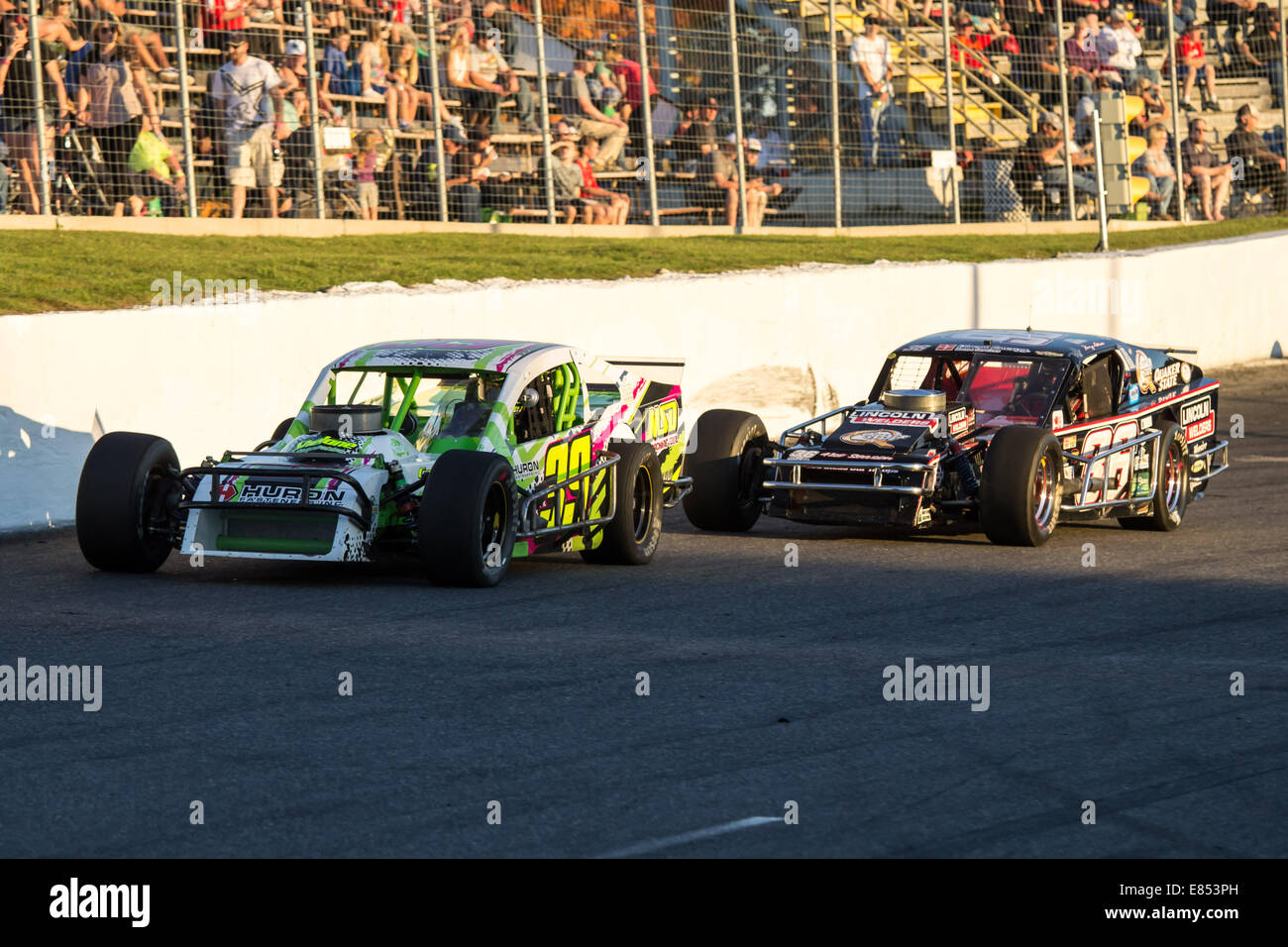 Modificato OSCAAR conducente STICKEL SHANE #39 e GARY ELLIOTT #36 Foto Stock