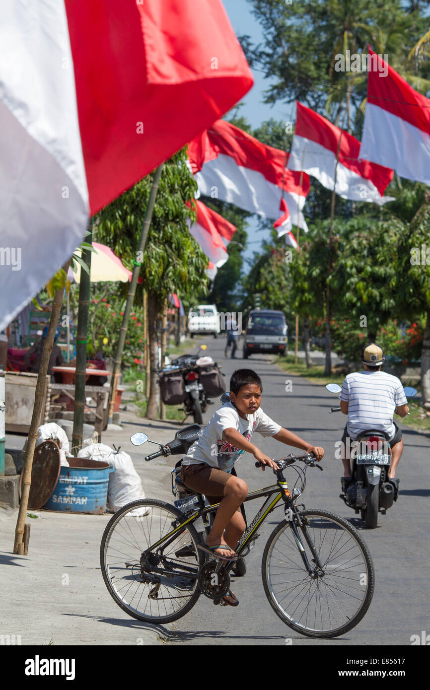 I bambini di Indonesia Foto Stock