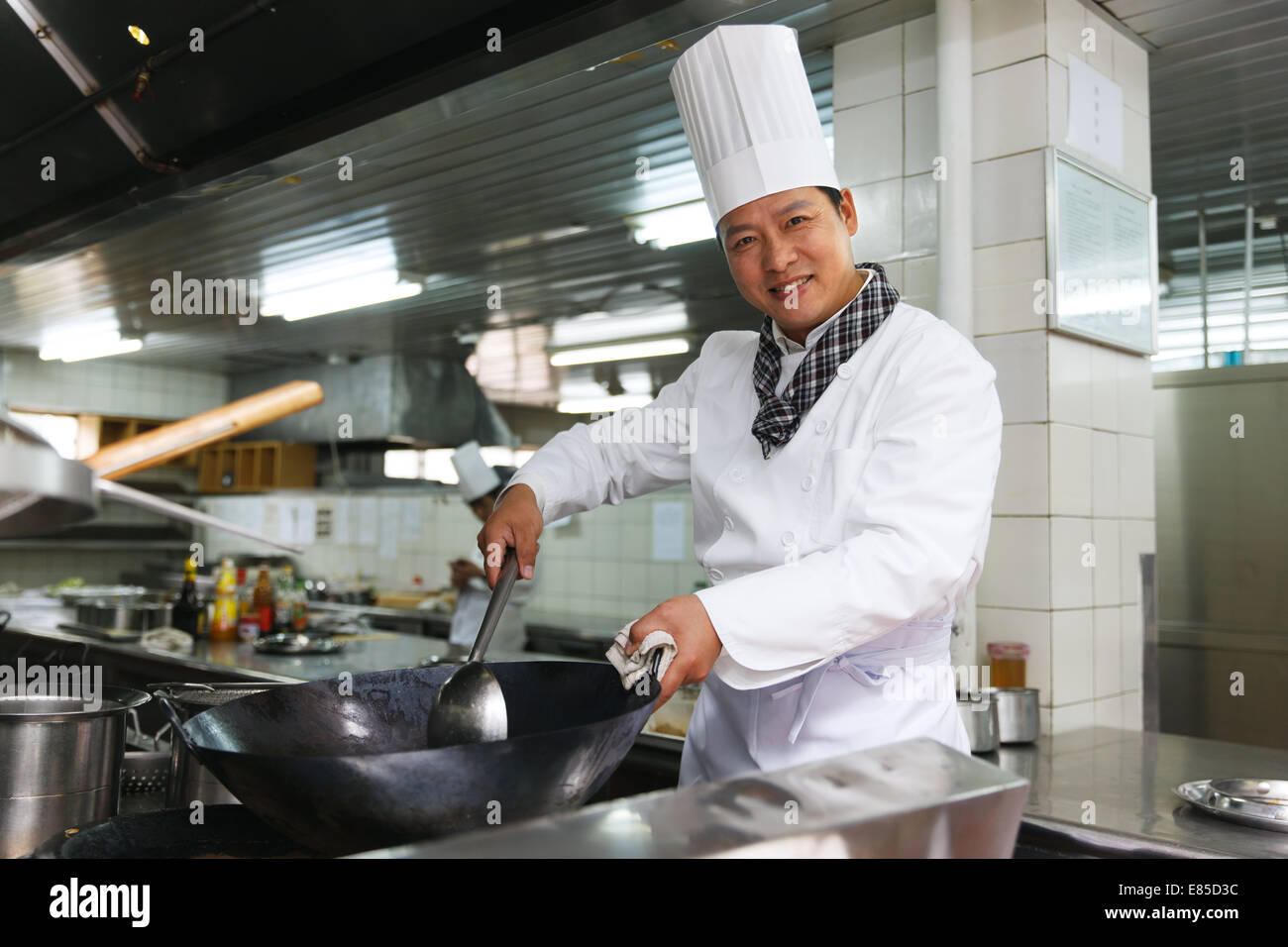 Chef di cucina Foto Stock