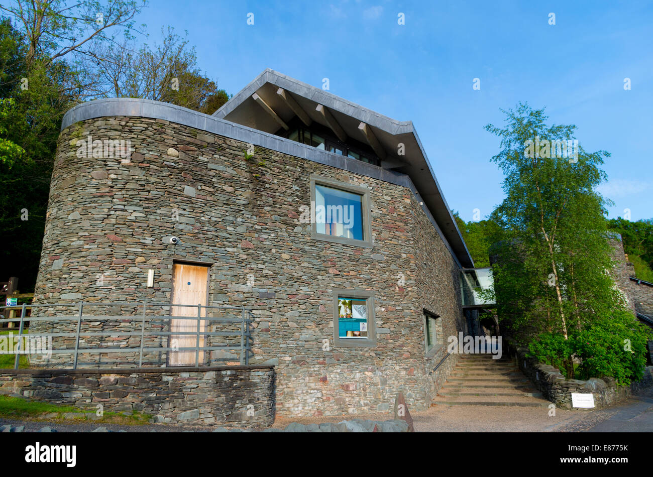 Il Centro Jerwood, Wordsworth Trust, città fine, Grasmere, Lake District, Cumbria, England, Regno Unito Foto Stock