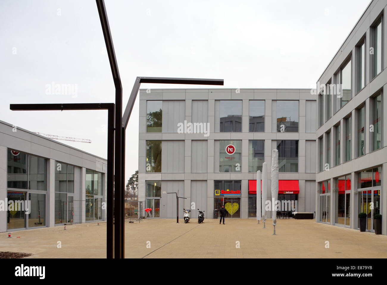 Berlino, Germania, shopping center Truman Plaza in Clayallee in Berlin-Dahlem Foto Stock