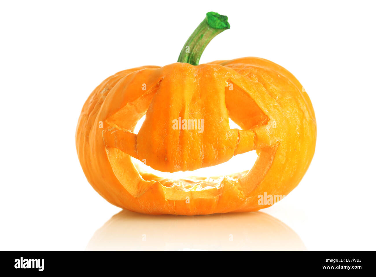 Il vecchio jack o lanterna Foto Stock