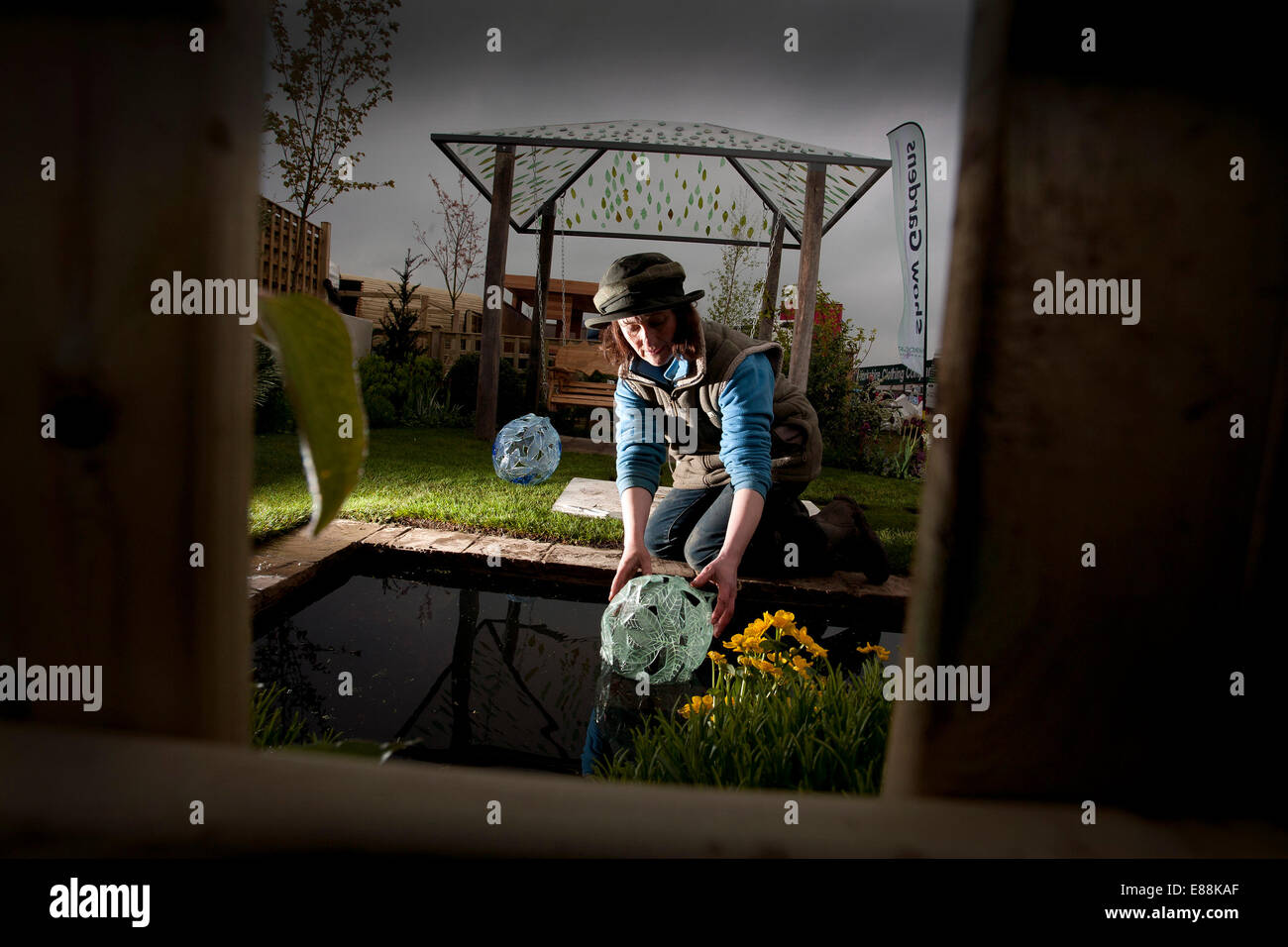 25/4/12 la molla di Harrogate Flower Show 2012 Foto Stock