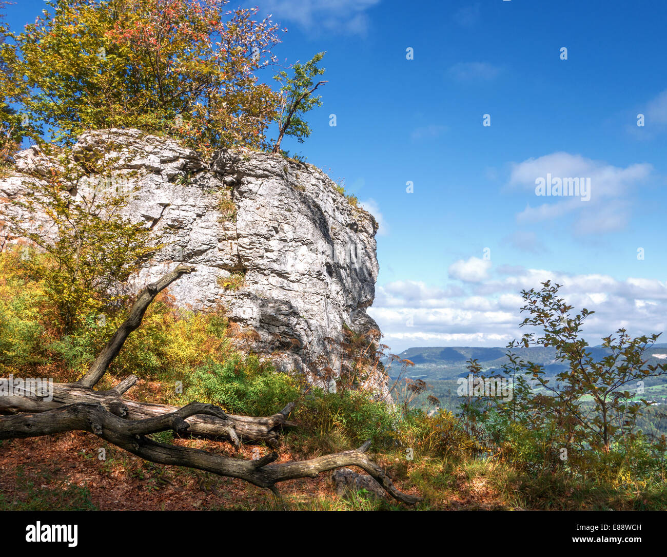 In autunno le Alpi Sveve Foto Stock